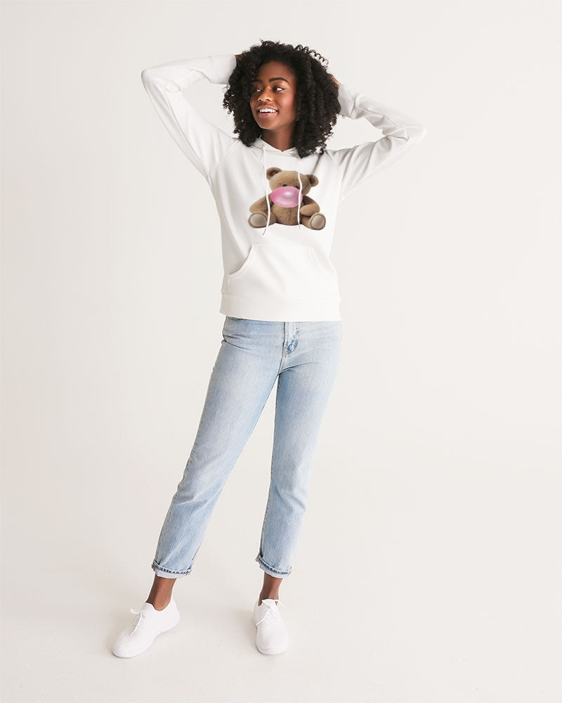 DOLLY TEDDY BEAR BUBBLEGUM Women's All-Over Print Hoodie