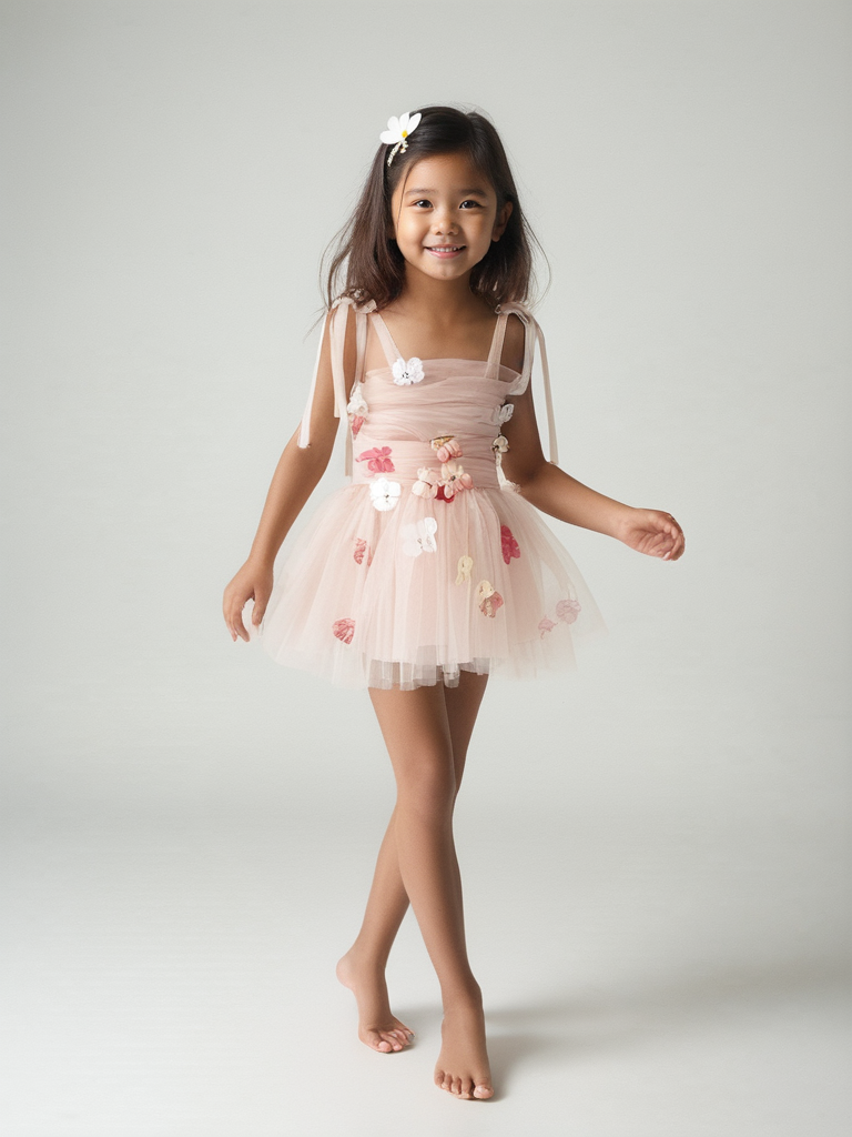 DOLLY® POTPOURRI TULLE BALLERINA DRESS dollypink