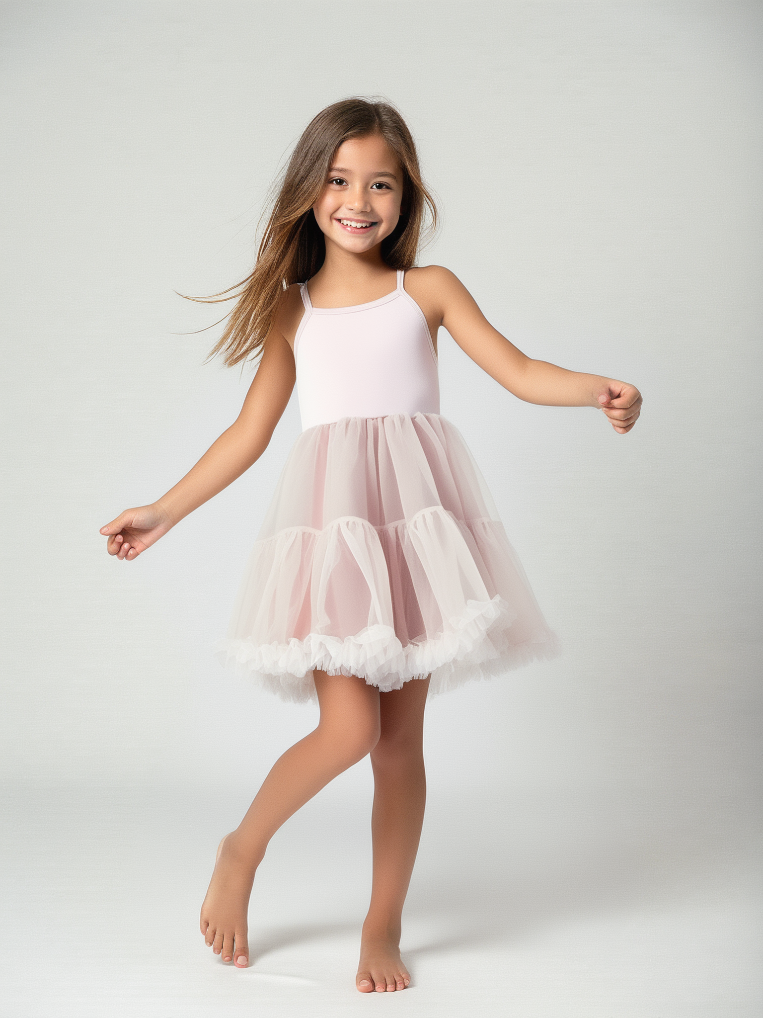 DOLLY PETTI SPAGHETTI PETTISKIRT TUTU DRESS dollypink