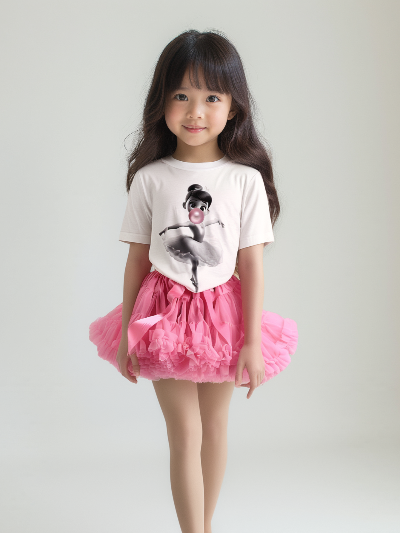 DOLLY PINK PLEASE! PETTISKIRT Aurora Bubblegum pink