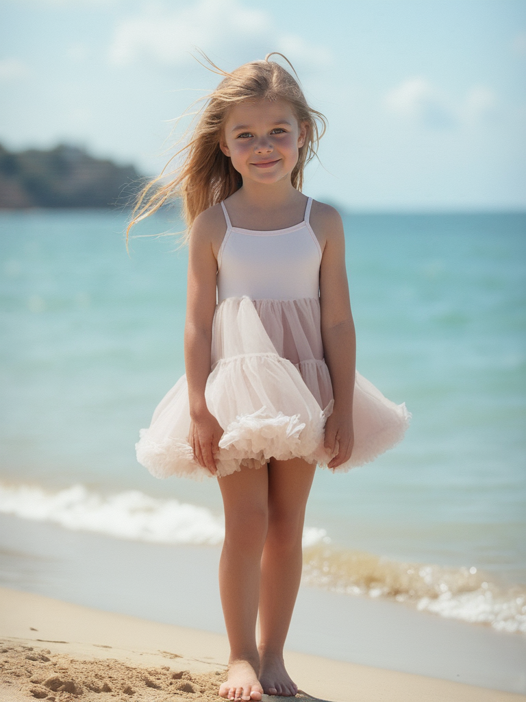 DOLLY PETTI SPAGHETTI PETTISKIRT TUTU DRESS dollypink