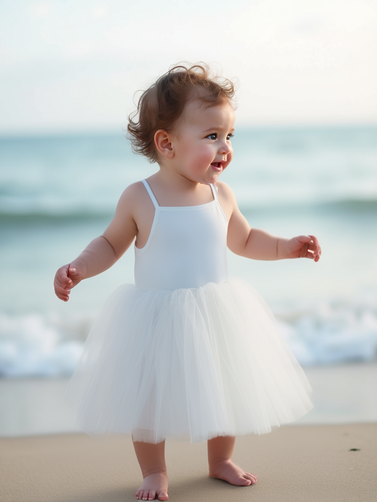 DOLLY ROMANTIC BALLET TUTU DRESS white