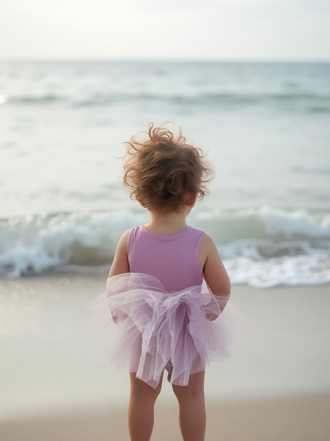 DOLLY TIMELESS COTTON TUTU DRESS violet