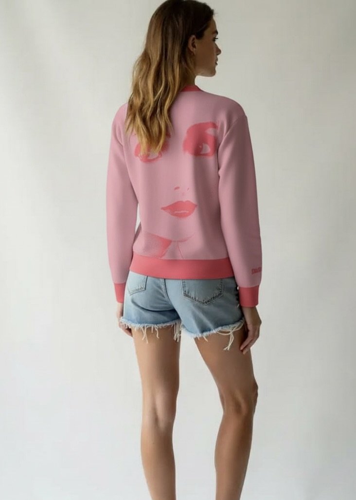 DOLLY Dorothy Bubblegum Pink Hotpink Cardigan