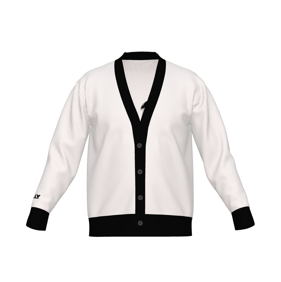DOLLY Dorothy White Black Cardigan