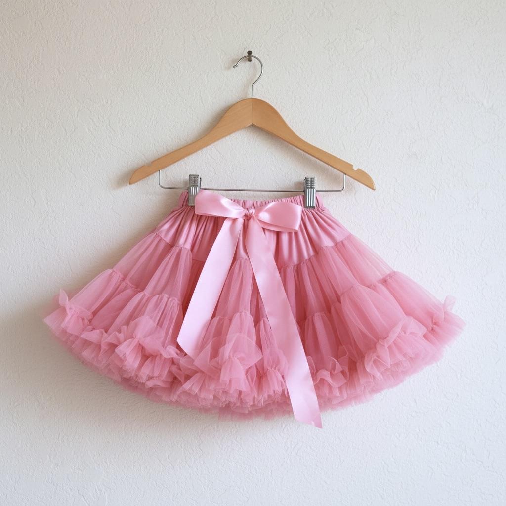DOLLY PINK PLEASE! PETTISKIRT Aurora Bubblegum pink