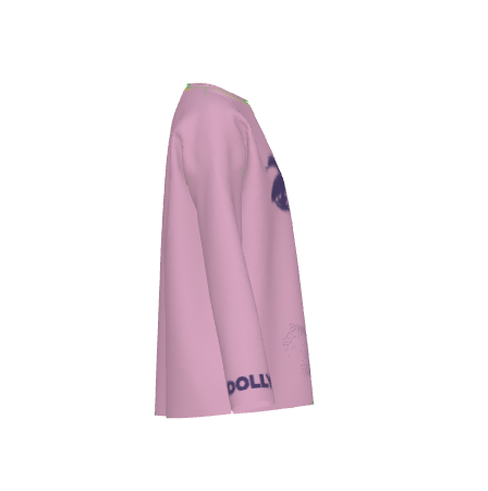 DOLLY Face Dorothy Lilac Violet Sweater