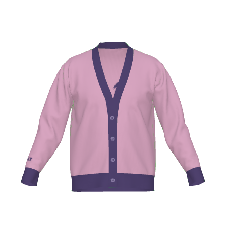 DOLLY Dorothy Lilac Violet Cardigan