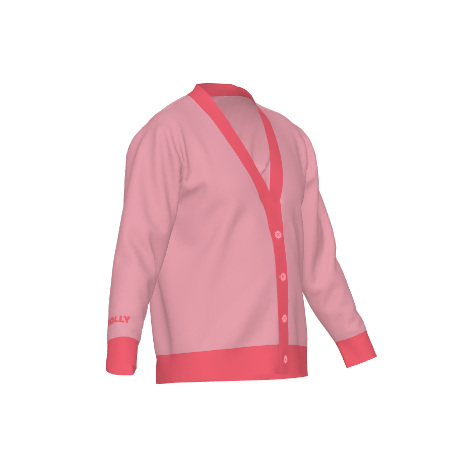 DOLLY Dorothy Bubblegum Pink Hotpink Cardigan