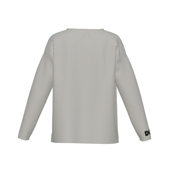 DOLLY Face Dorothy Lightgrey Black Sweater