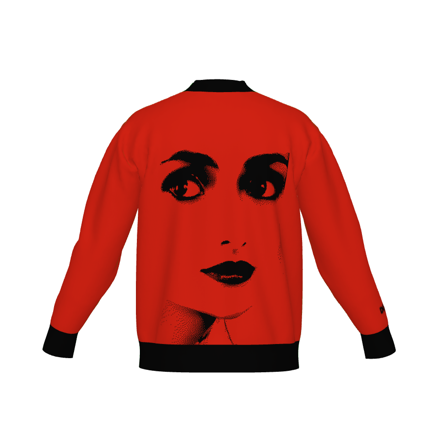 DOLLY Dorothy Red Black Cardigan