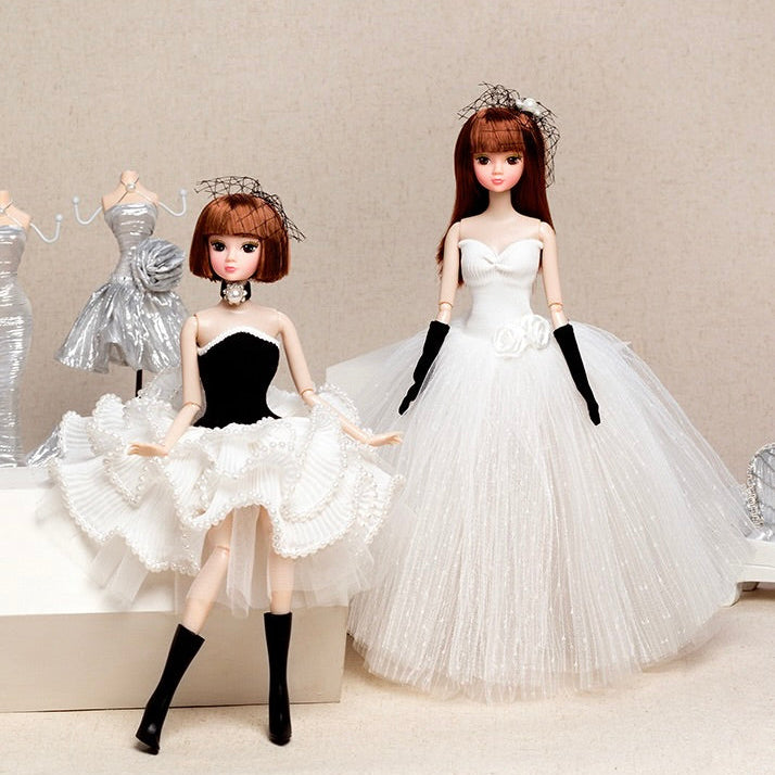 DOLLY® PEARL DOLL WITH PEARL TUTU DRESS - Bjd 12 joints 12 inch 30 cm 1/6 scale fashion doll