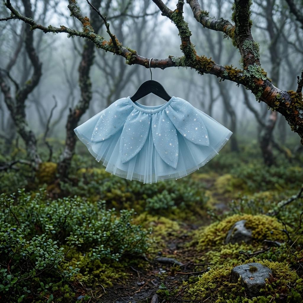 DOLLY® The Elves of Iceland Elf Cape misty blue