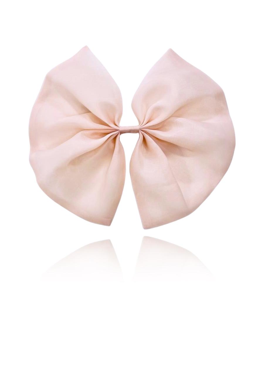 DOLLY BIG ORGANZA HAIR BOW ballet slipper pink