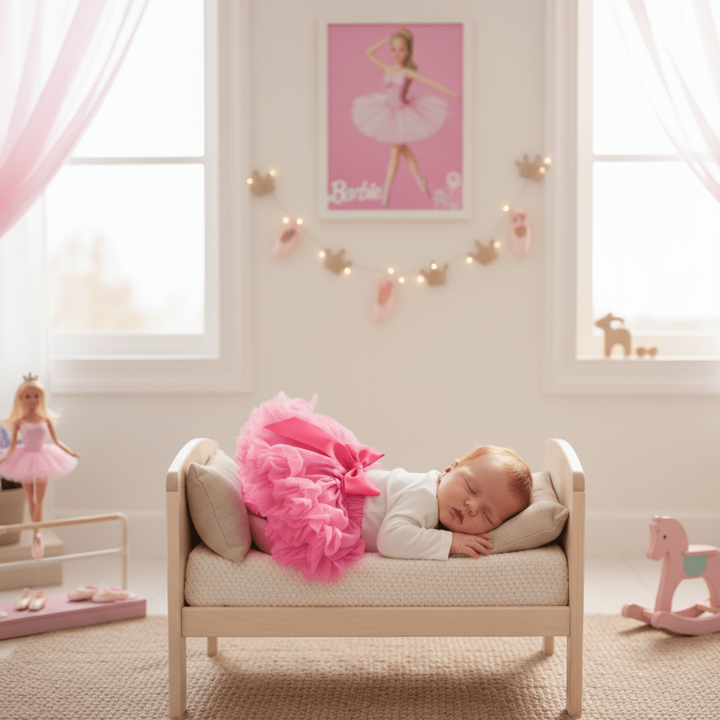 DOLLY PINK PLEASE! PETTISKIRT Aurora Bubblegum pink