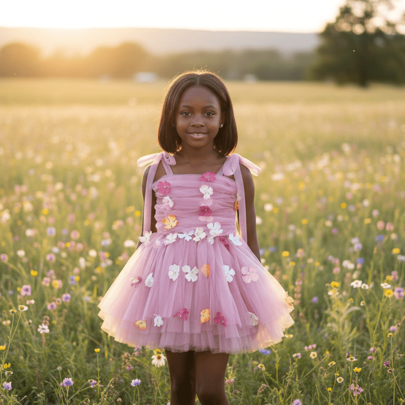 DOLLY® POTPOURRI TULLE BALLERINA DRESS mauve