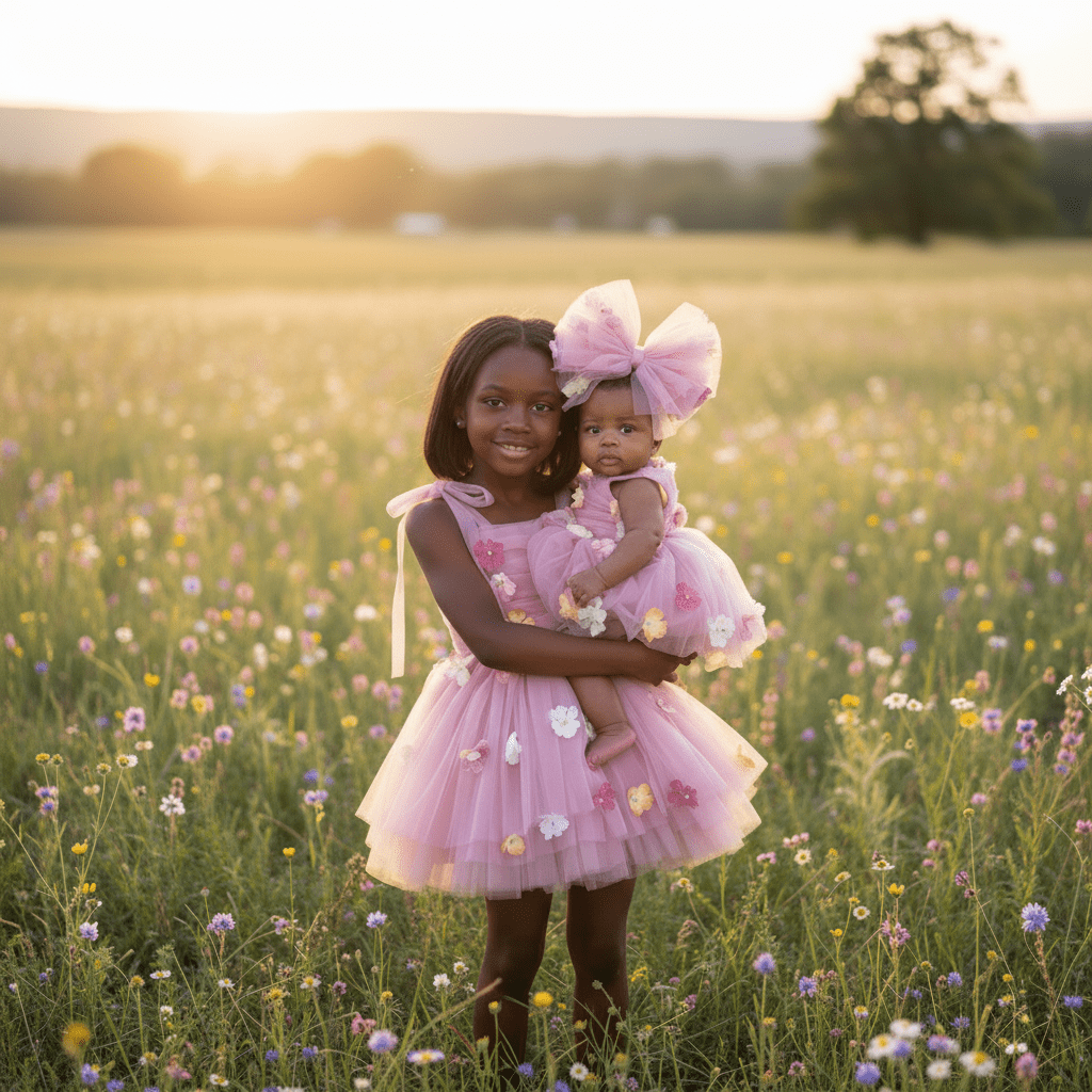 DOLLY POTPOURRI BIG HAIR BOW mauve