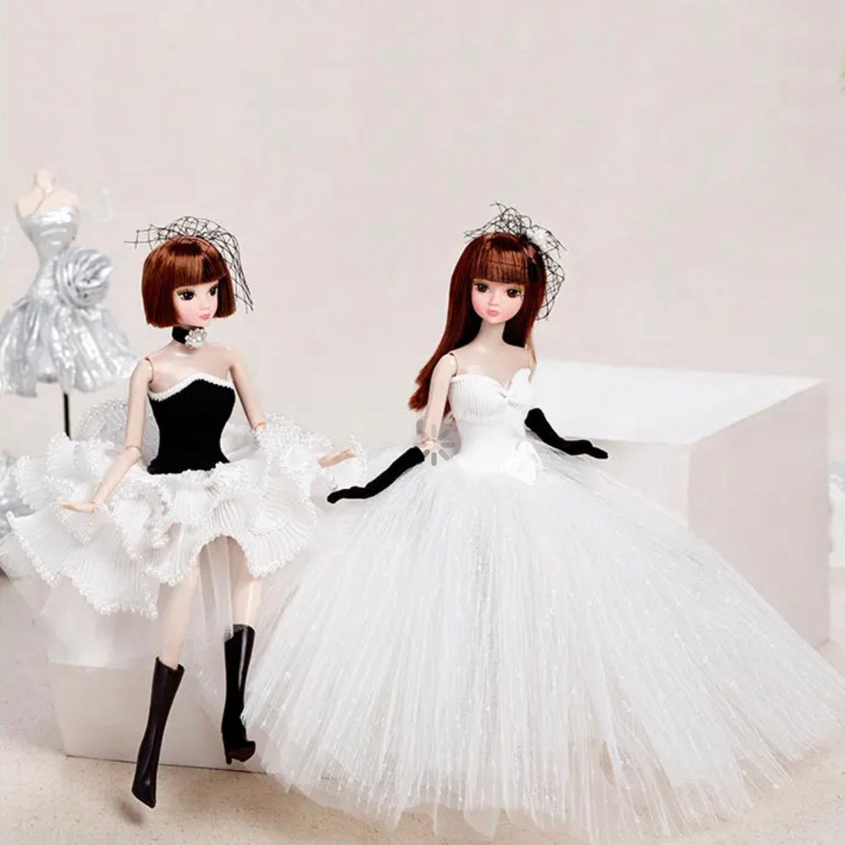 DOLLY® PEARL DOLL WITH PEARL TUTU DRESS - Bjd 12 joints 12 inch 30 cm 1/6 scale fashion doll