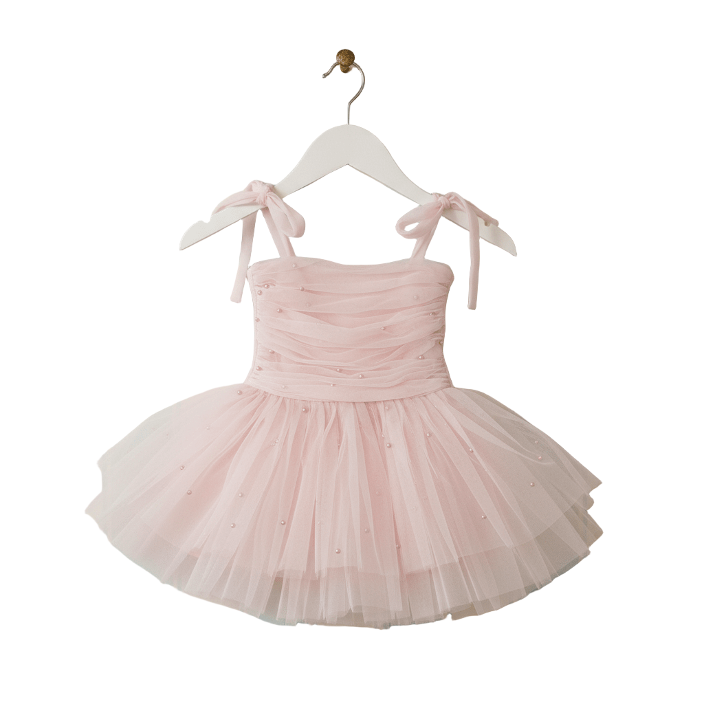 DOLLY® PEARL TULLE BALLERINA DRESS dollypink ⚪