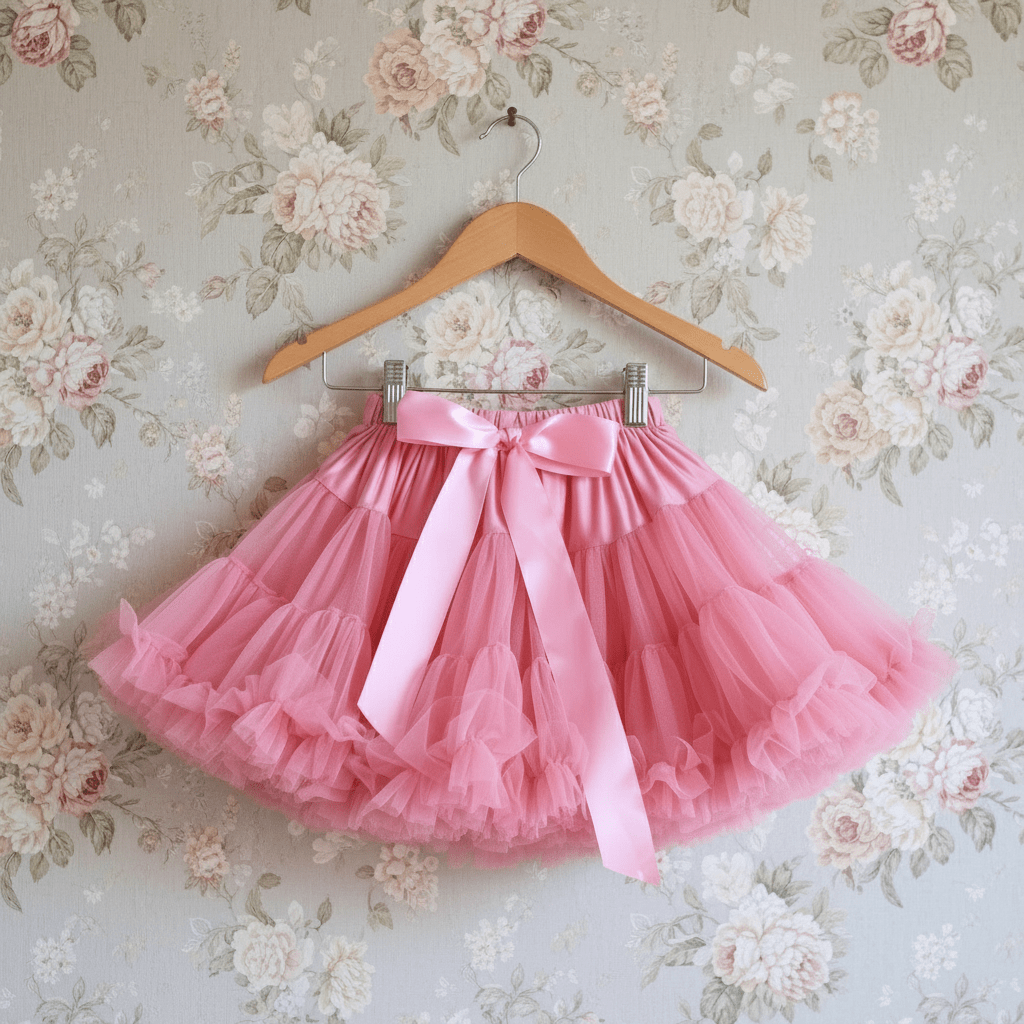 DOLLY PINK PLEASE! PETTISKIRT Aurora Bubblegum pink