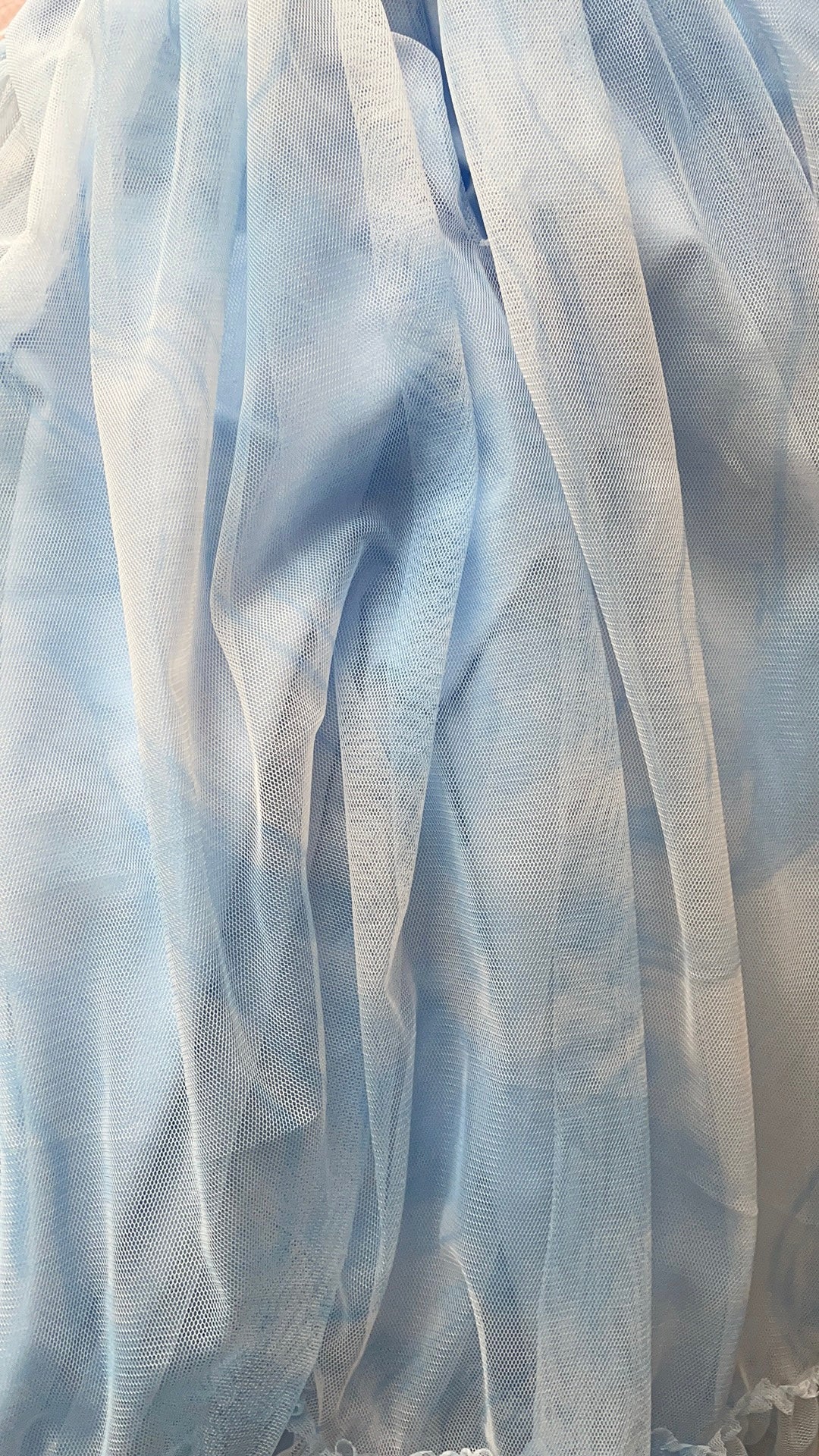 DOLLY® DREAMY BABYDOLL PUFF DRESS blue clouds ☁️