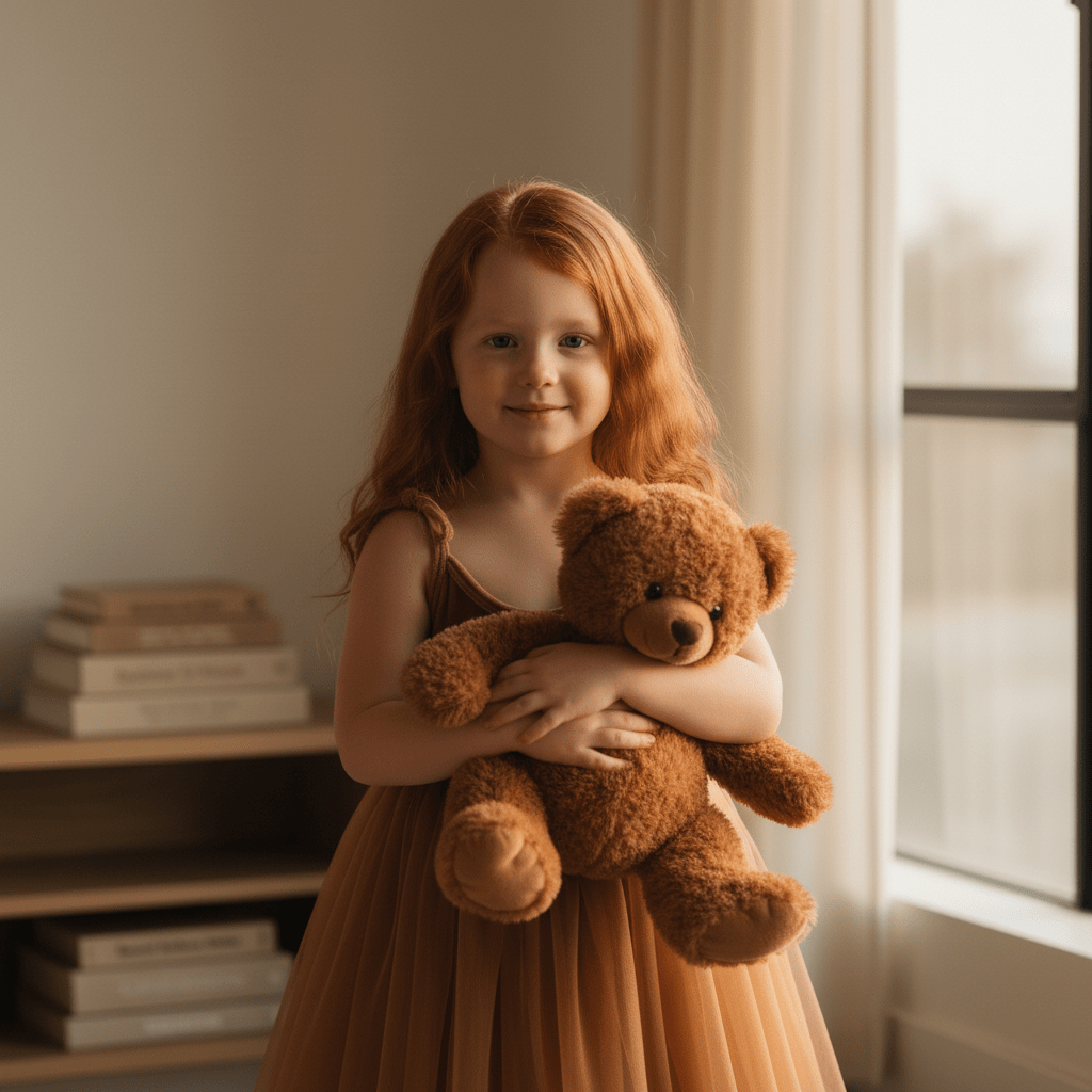 DOLLY VELVET COSMIC STRINGS TUTU DRESS caramel