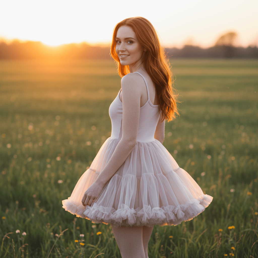 DOLLY PETTI SPAGHETTI PETTISKIRT TUTU DRESS ballet pink