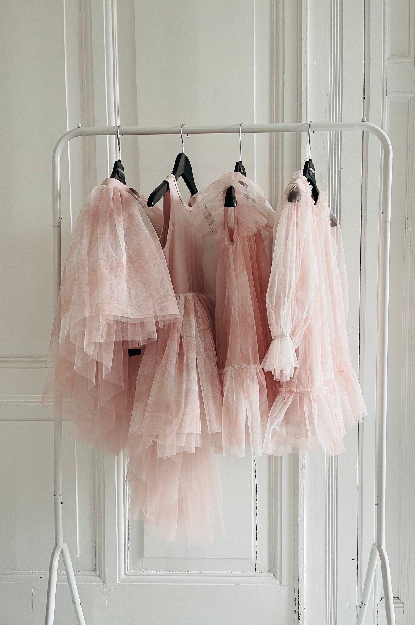 DOLLY® DREAMY TRAIN TULLE DRESS pink clouds ☁️