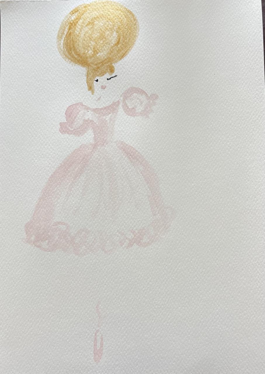 DOLLY SUNNY Frilly dress Kids Tee