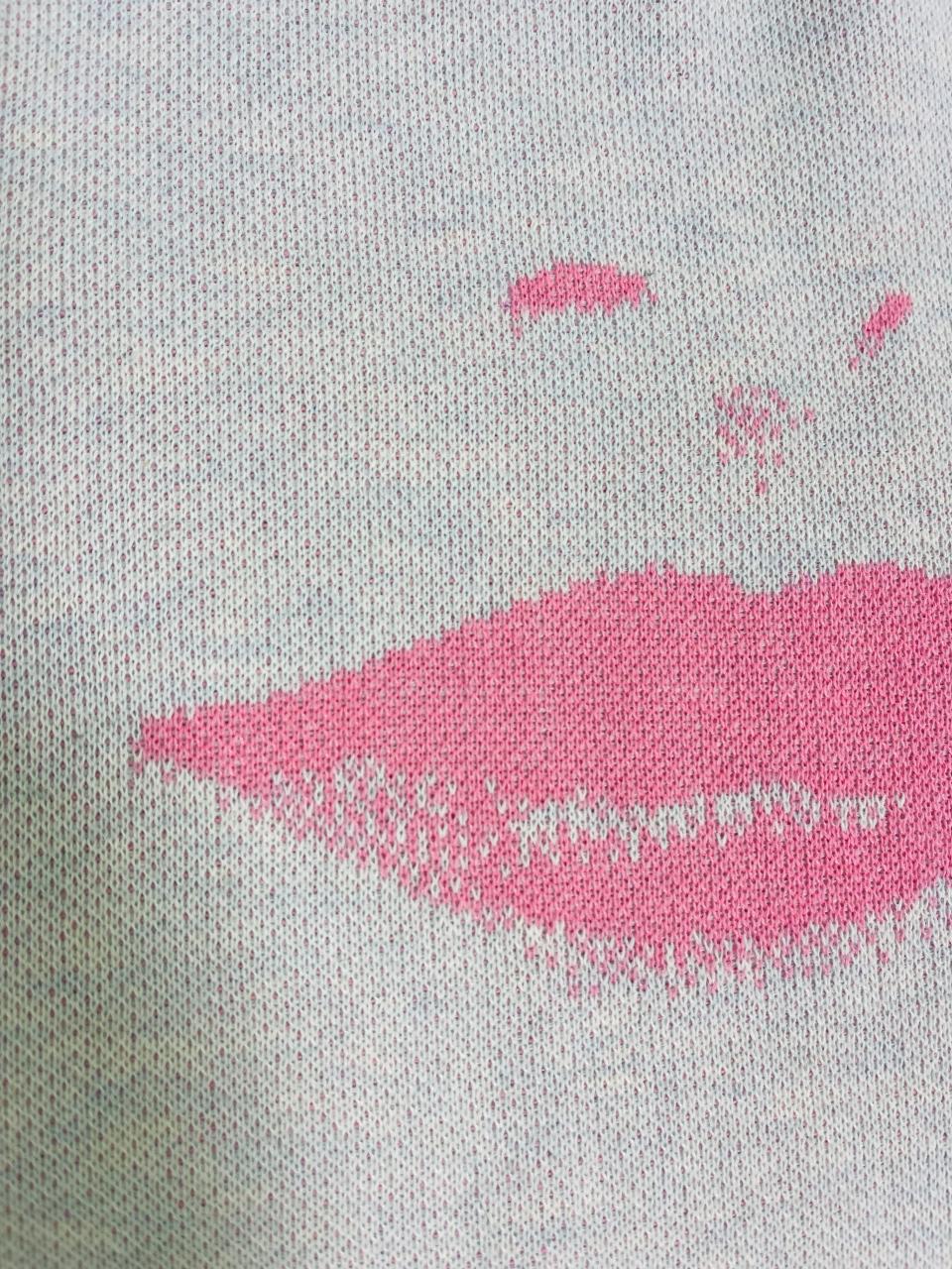DOLLY Face Powder Lightblue Bubblegum Pink Crewneck Short Sleeve