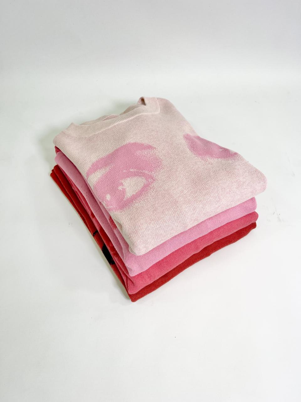 DOLLY Face Dorothy Balletpink Bubblegum Pink Sweater