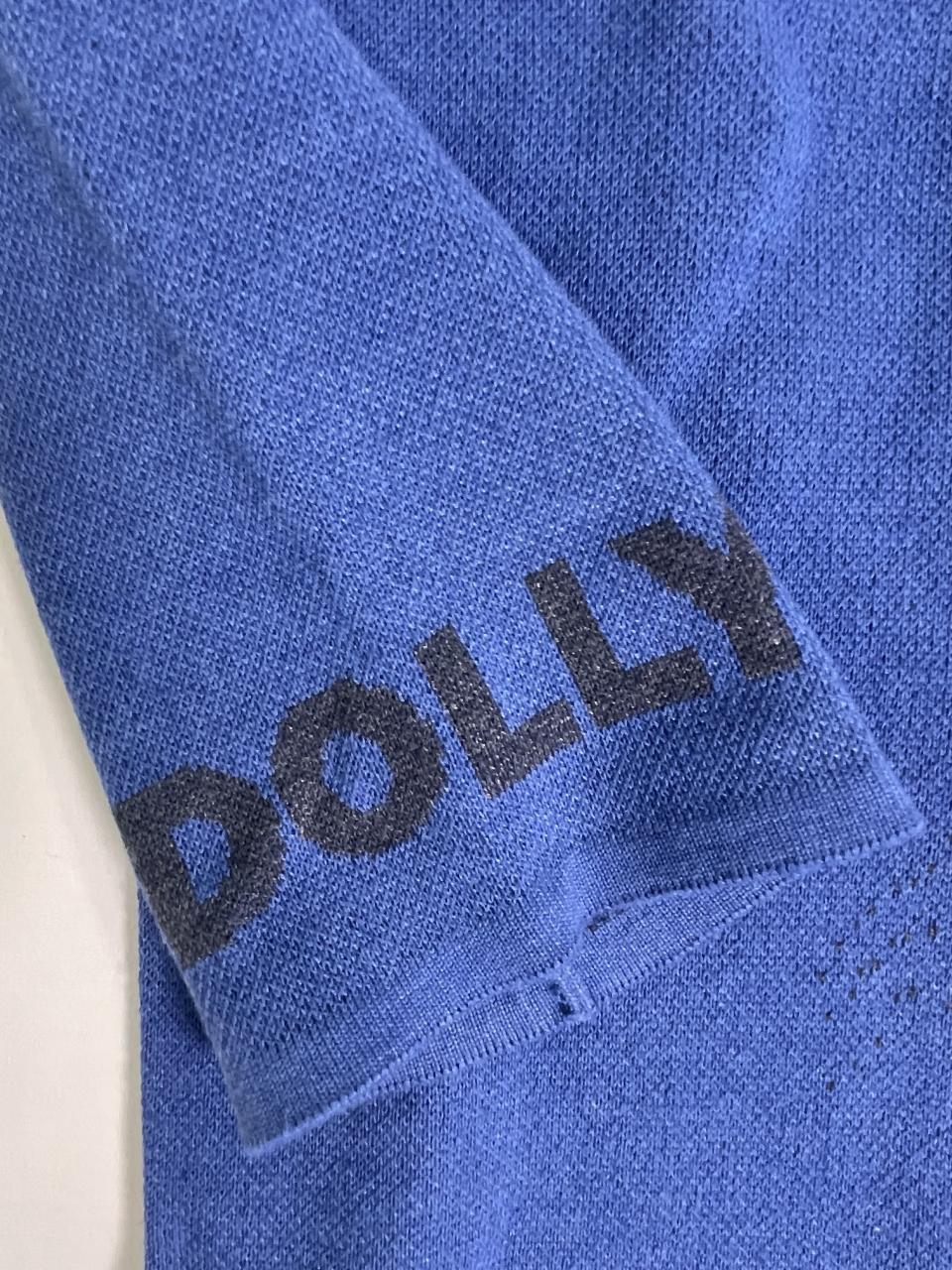DOLLY Face Dorothy Royal Blue Navy Sweater