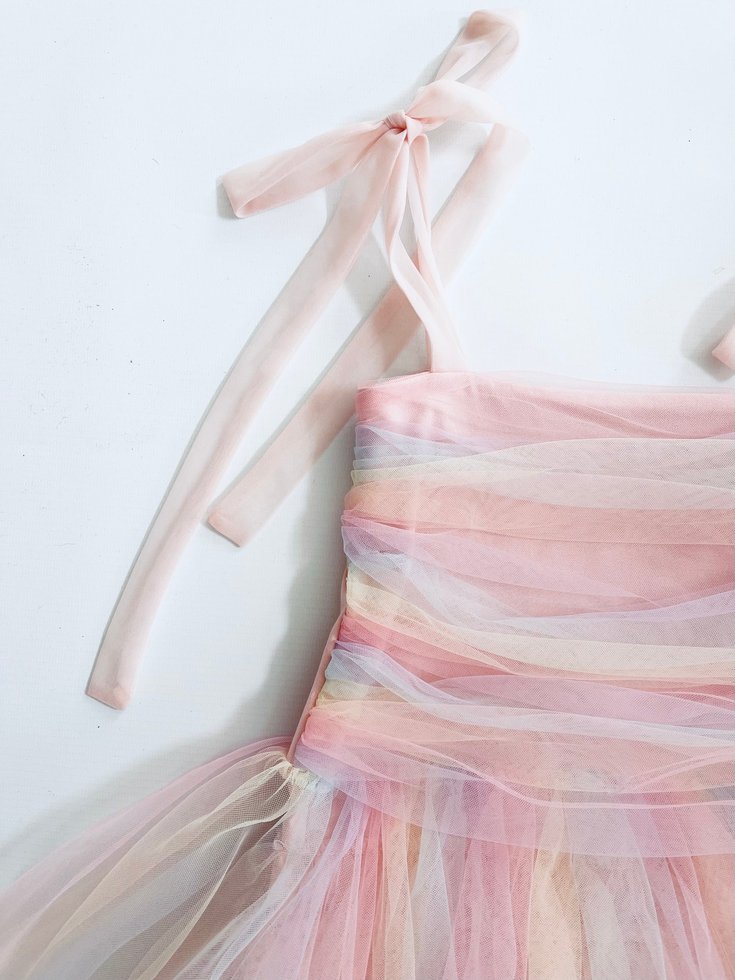 DOLLY® UNICORNIO ARCOIRIS PASTELS 🦄 🌈 VESTIDO DE HADA DE TUL arcoíris
