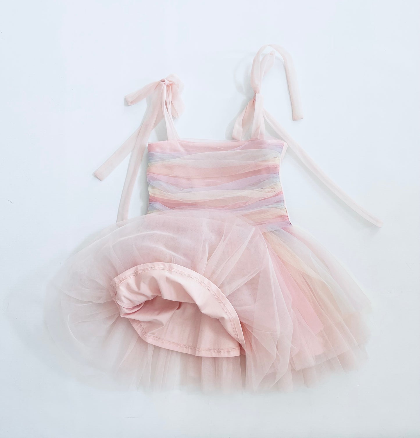 DOLLY® UNICORNIO ARCOIRIS PASTELS 🦄 🌈 VESTIDO DE HADA DE TUL arcoíris