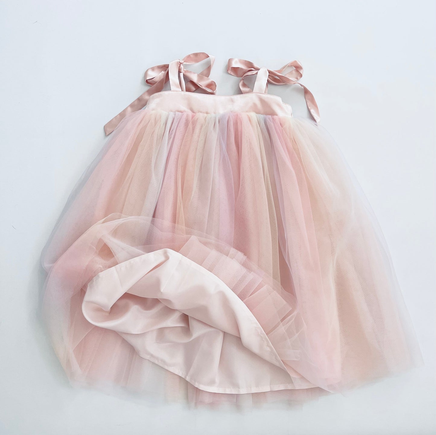 DOLLY® UNICORN RAINBOW PASTELS 🦄 🌈 2-CUTE TULLE TUTU DRESS rainbow