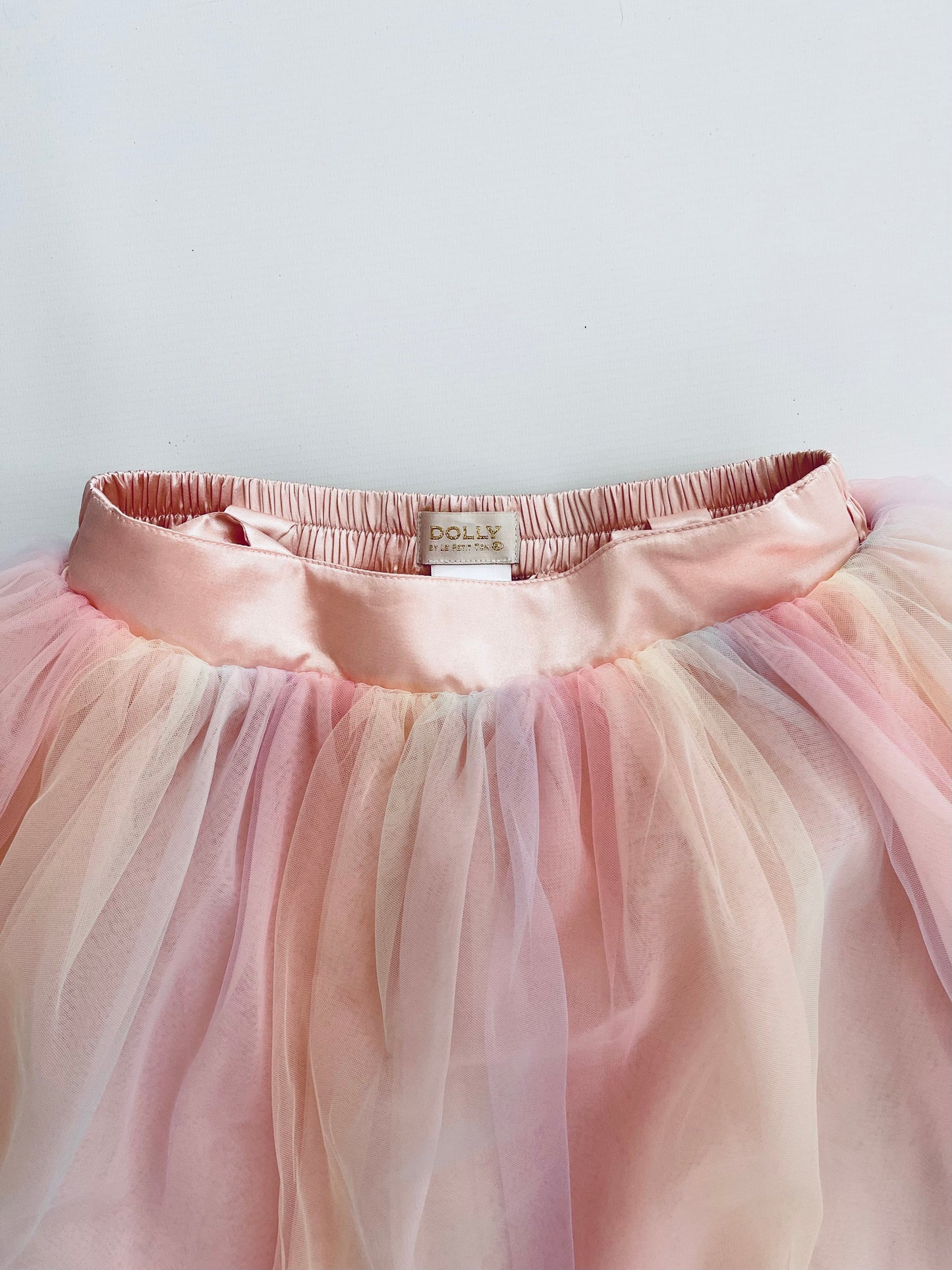 DOLLY® UNICORN RAINBOW PASTELS 🦄 🌈 2-CUTE TULLE TUTU DRESS rainbow