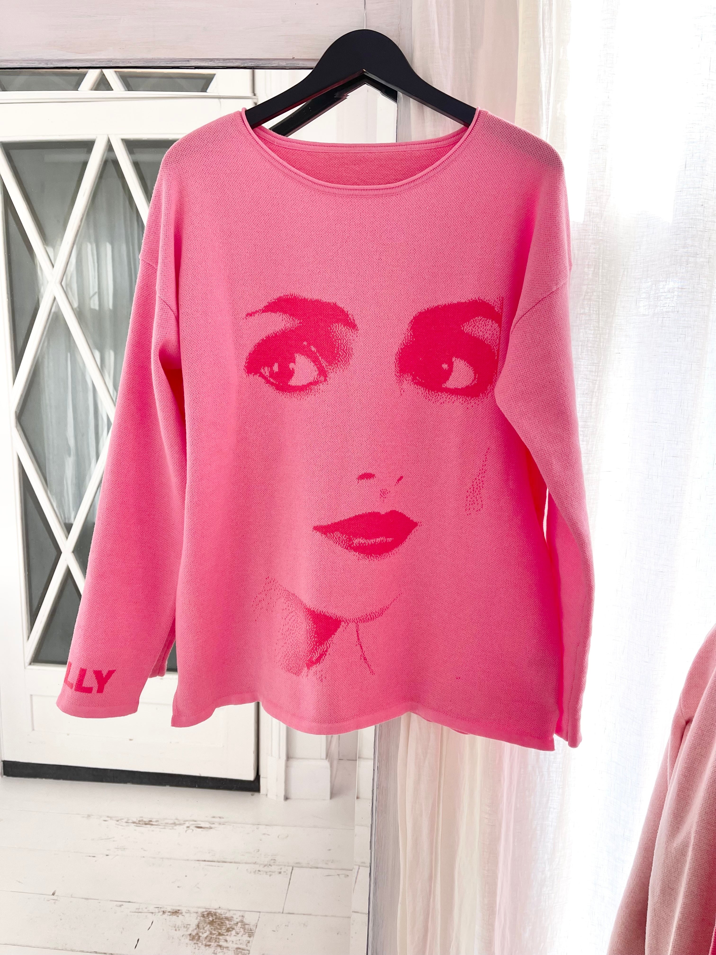 DOLLY Face Dorothy Bubblegum pink Hotpink Sweater