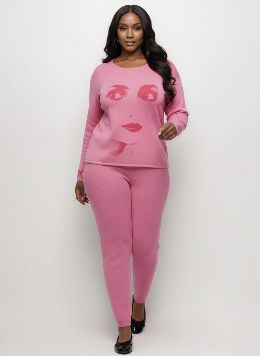DOLLY Face Dorothy Bubblegum pink Hotpink Sweater