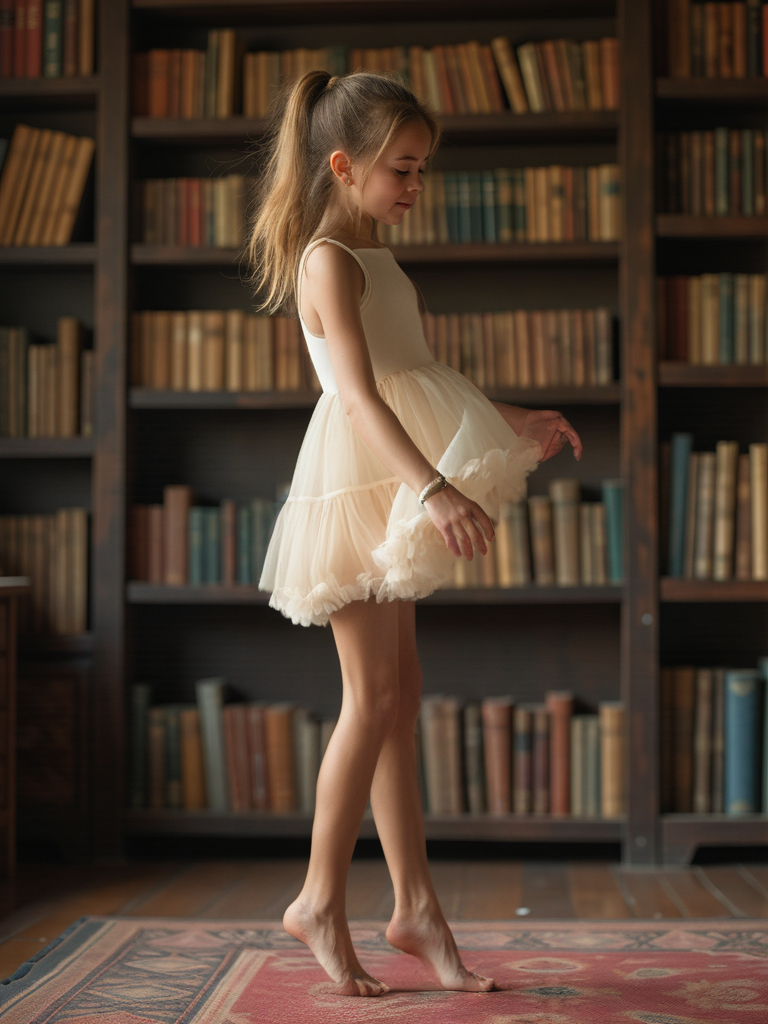DOLLY PETTI SPAGHETTI PETTISKIRT TUTU DRESS cream