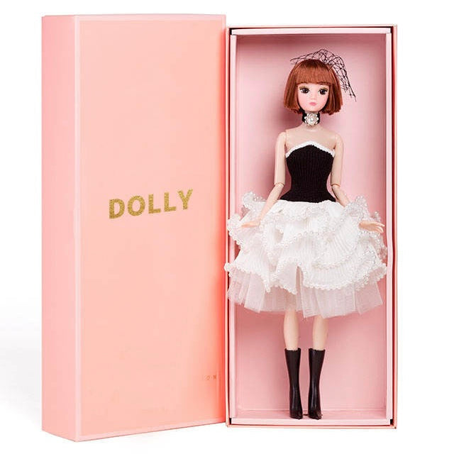 DOLLY® PEARL DOLL WITH PEARL TUTU DRESS Bjd 12 joints 12 inch 30 cm