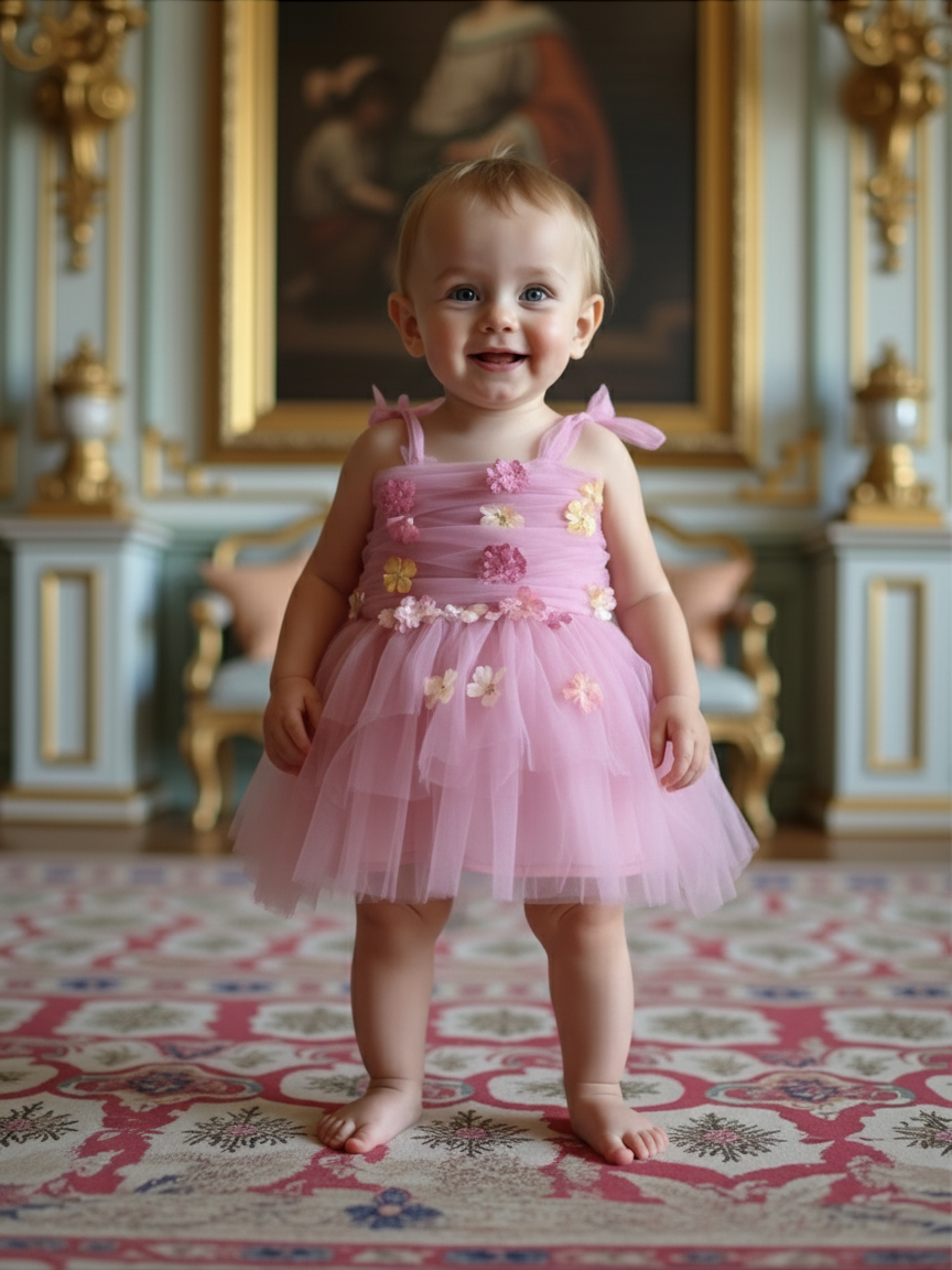 DOLLY® POTPOURRI TULLE BALLERINA DRESS mauve