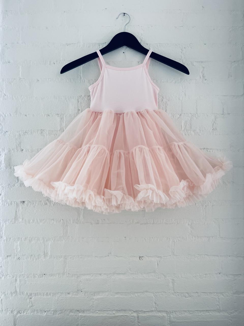 DOLLY PETTI SPAGHETTI PETTISKIRT TUTU DRESS dollypink