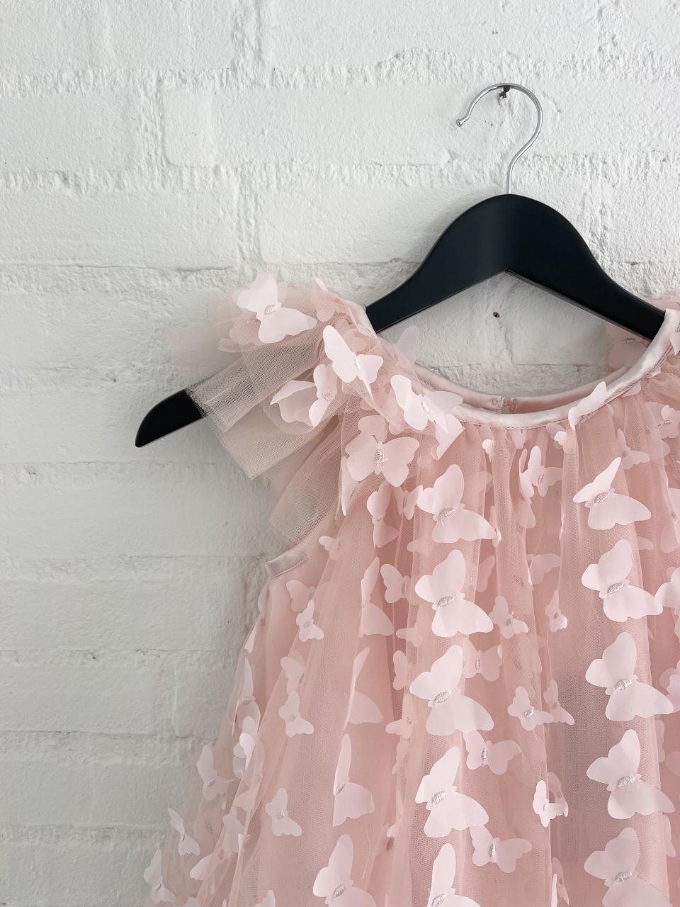 DOLLY by Le Petit Tom ® ALLOVER BUTTERFLIES FAIRY TUTU DRESS dollypink