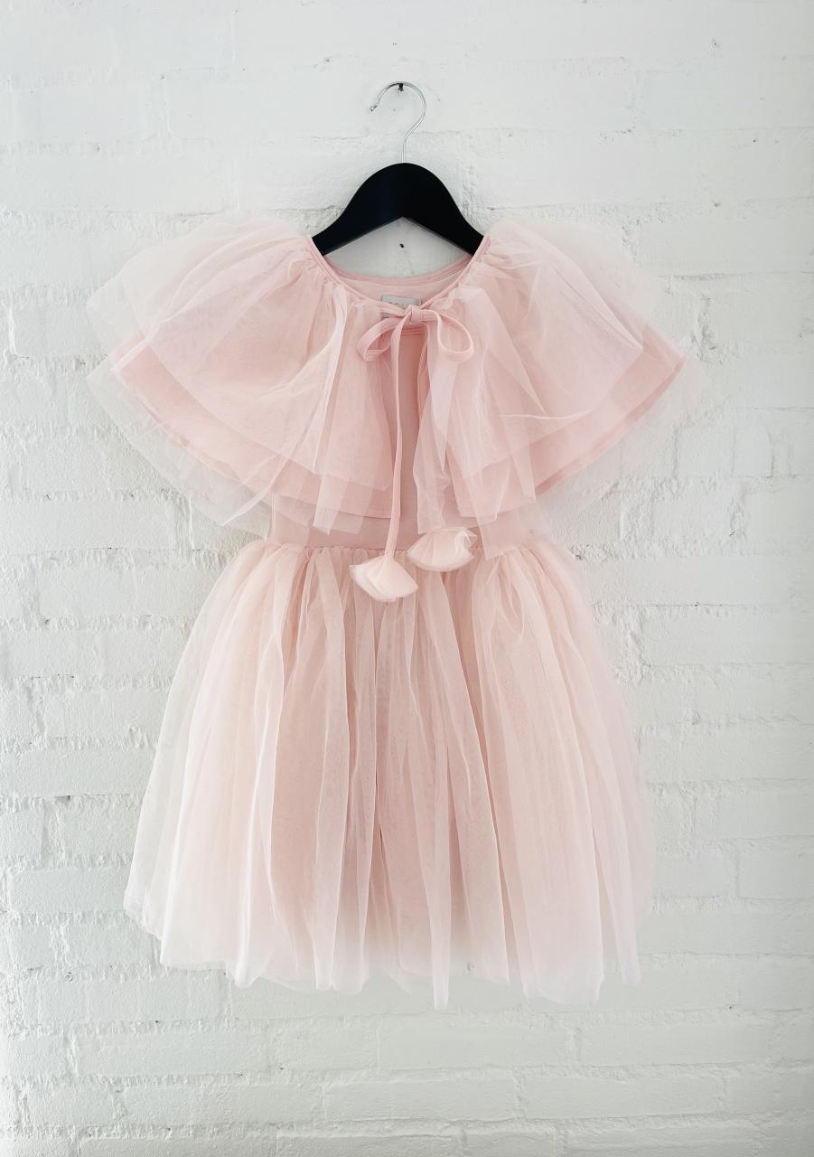 DOLLY TULLE CAPE pink