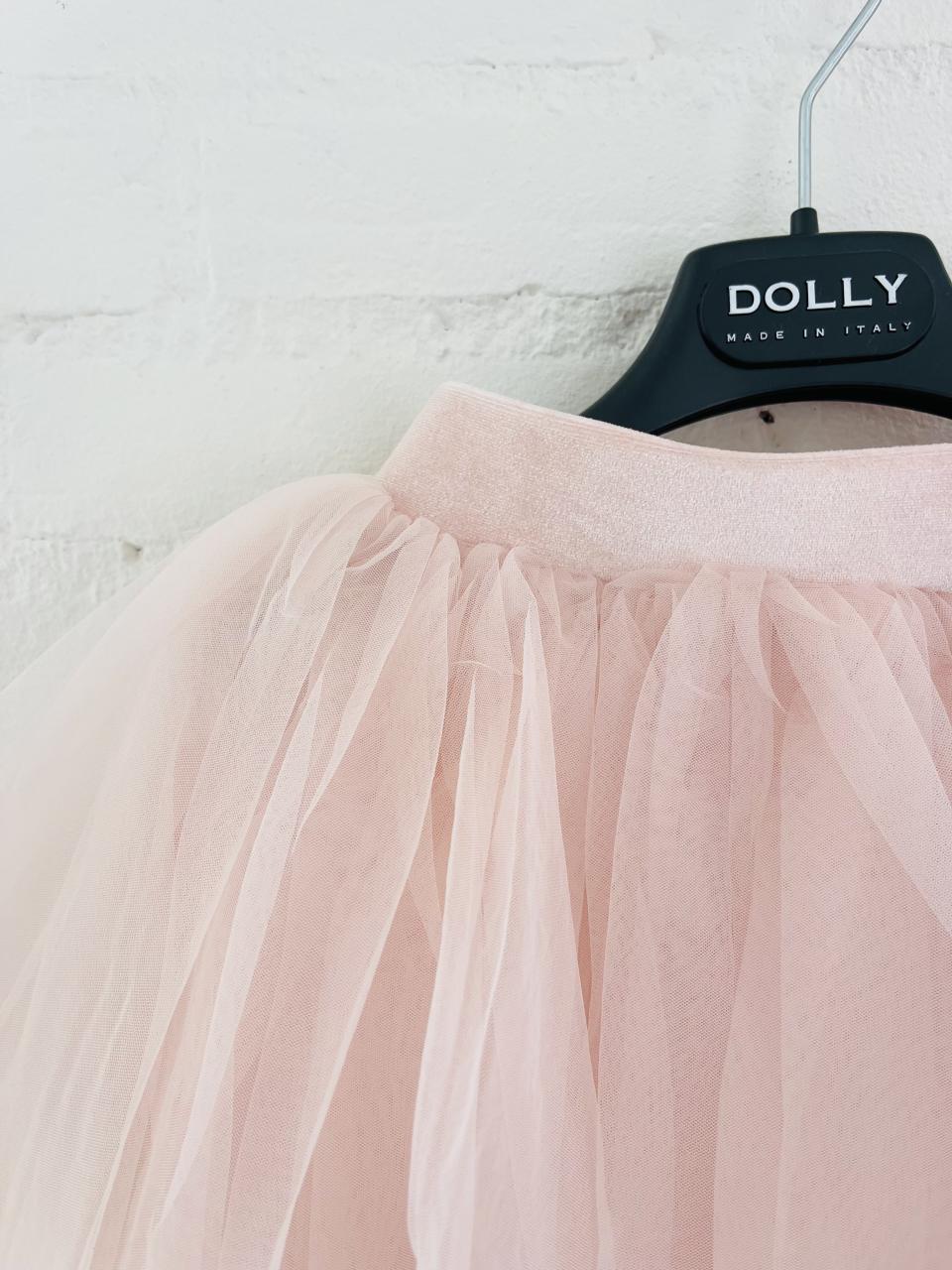 DOLLY CLASSIC TUTU WITH VELVET WAIST pink