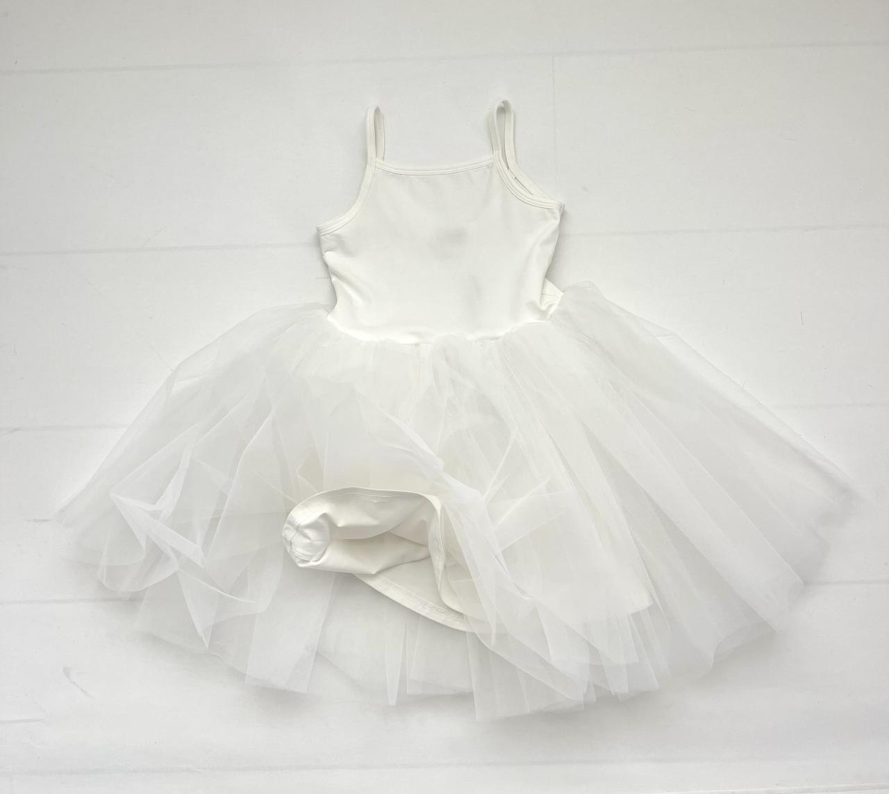 DOLLY ROMANTIC BALLET TUTU DRESS white