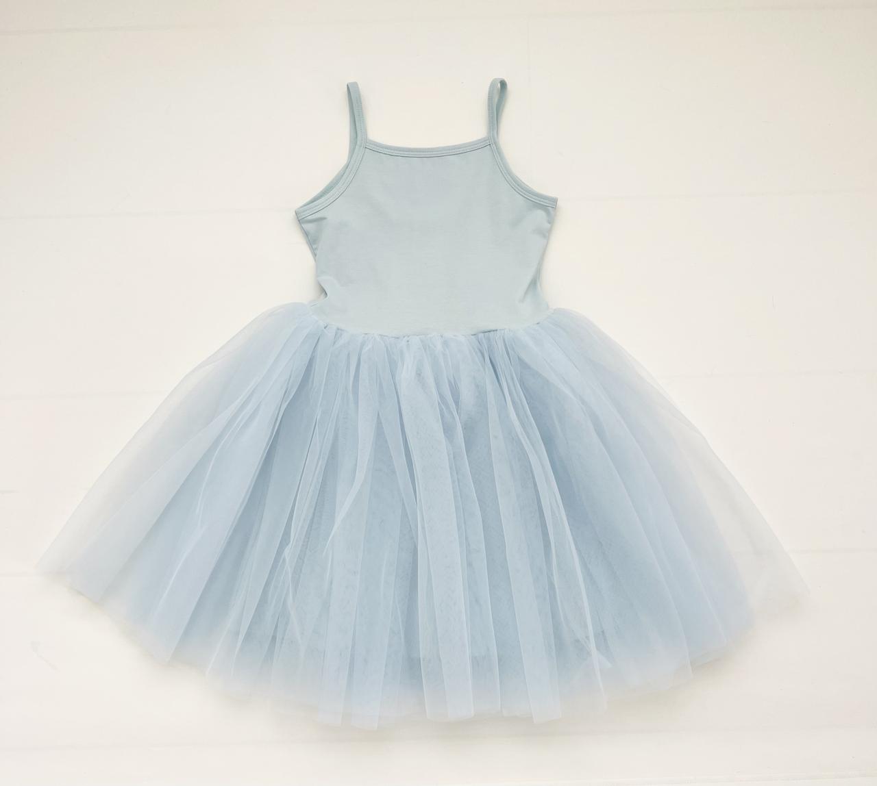 DOLLY ROMANTIC BALLET TUTU DRESS light blue
