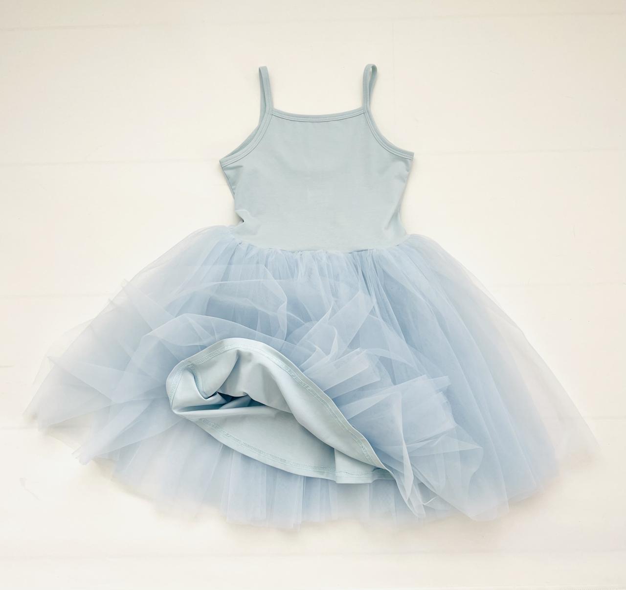 DOLLY ROMANTIC BALLET TUTU DRESS light blue