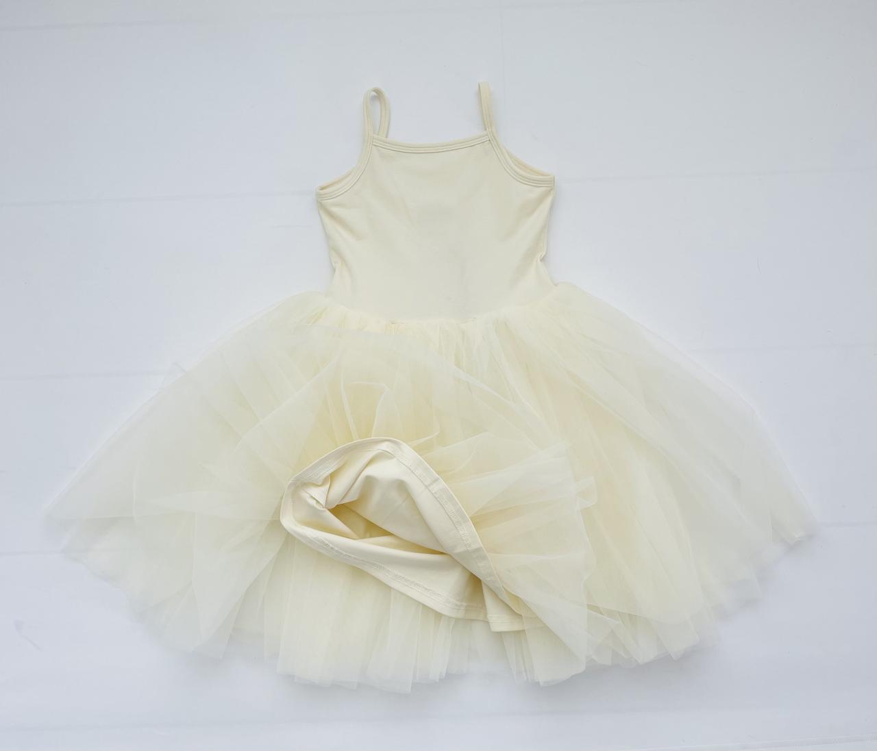 DOLLY ROMANTIC BALLET TUTU DRESS vanille