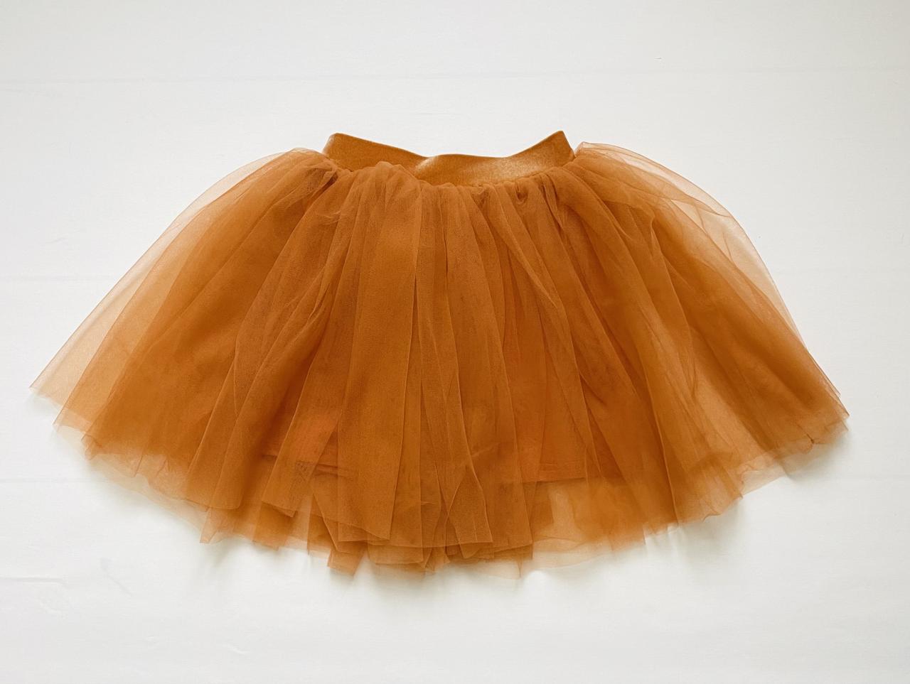 DOLLY CLASSIC TUTU WITH VELVET WAIST caramel